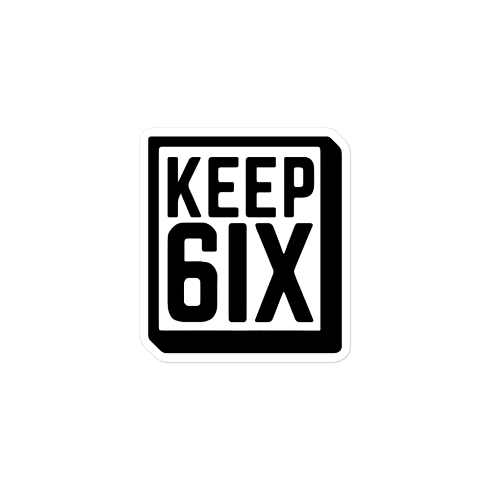 Keep6ix Ent 3x3 Sticker